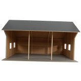 Kids Globe 1:16 Scale Farm Shed Toy For 3 Vehicles KG610260