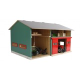 Kids Globe 1:32 scale Wooden Workshop Toy with Storage KG610816