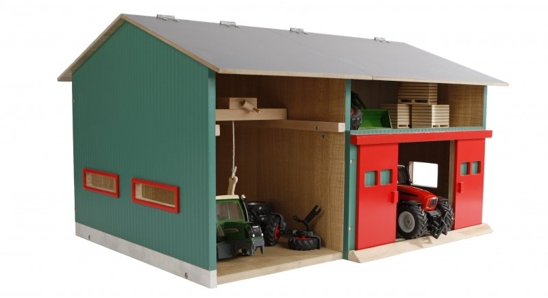 Kids Globe 1:32 scale Wooden Workshop Toy with Storage KG610816