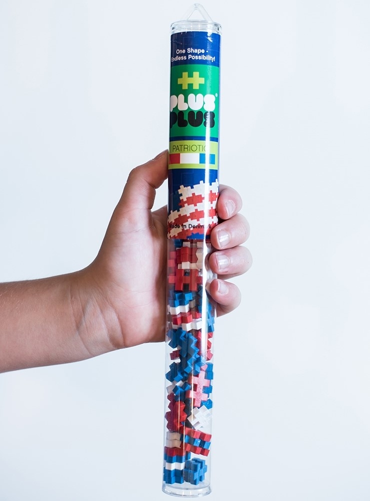 PlusPlus 04114 Tube - Patriotic Mix - DIY Kit