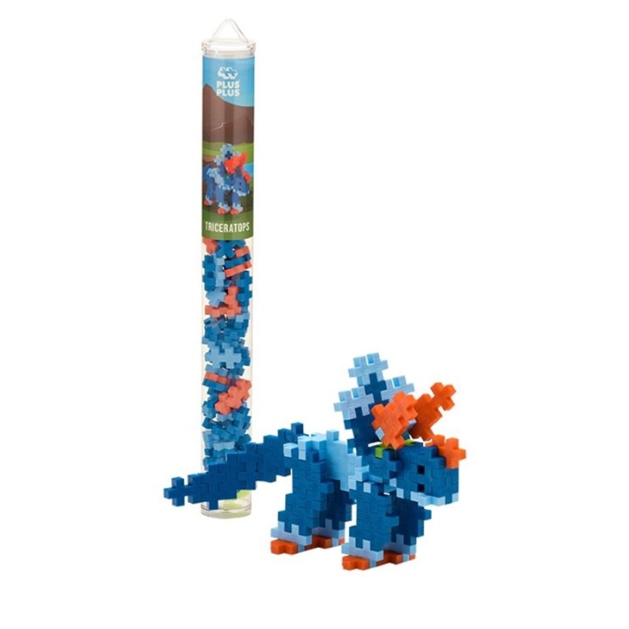 PlusPlus 04136 Tube – Triceratops - DIY Kit