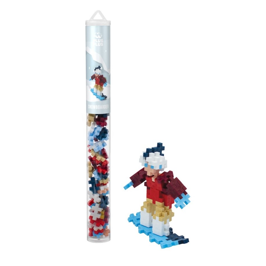 PlusPlus 04251 Tube - Snowboarder - DIY Kit