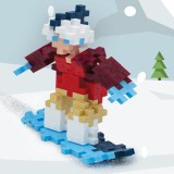 PlusPlus 04251 Tube - Snowboarder - DIY Kit