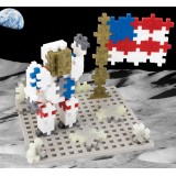 PlusPlus 05038 Baseplate Builder - Moon - DIY Kit