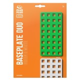 PlusPlus 05060 BIG Baseplate Duo - Green & White - DIY Kit