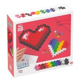PlusPlus 05101 Puzzle by Number? - 250 pc Hearts - DIY Kit