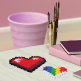 PlusPlus 05101 Puzzle by Number? - 250 pc Hearts - DIY Kit