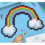 PlusPlus 05103 Puzzle by Number? - 500 pc Rainbow - DIY Kit