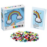 PlusPlus 05103 Puzzle by Number? - 500 pc Rainbow - DIY Kit