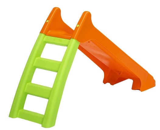 Paradiso Toys First Slide 2-in-1 Indoor/Outdoor, Orange/Green PT02423