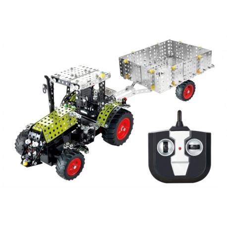 Tronico Junior Series - Radio-controlled RC Claas Arion 430 with trailer 547 parts - DIY Metal Kit T10064