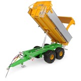 Universal Hobbies 1:32 Scale Joskin Trans-KTP 22/50 Tipping Trailer with Folding Metal Cover Diecast Replica UH6354