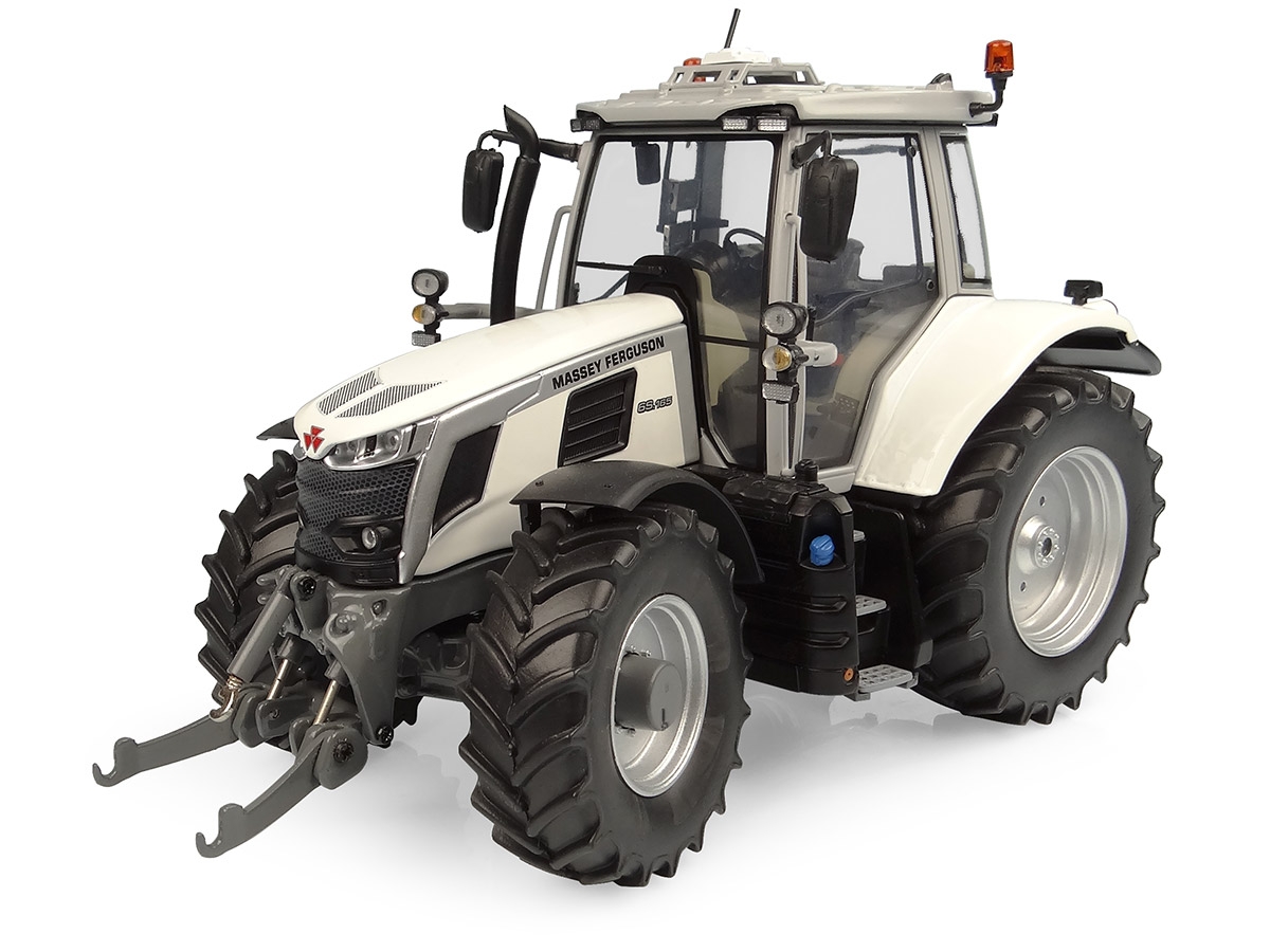 Universal Hobbies 1:32 Scale Massey Ferguson 7S.190 White Edition Tractor Diecast Replica UH6616