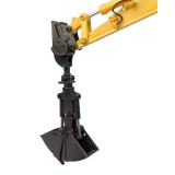 Universal Hobbies 1/50 Scale Komatsu PW148-11 Hydraulic Wheeled Excavator w/Standard & Clamshell Bucket Diecast Replica UH8162