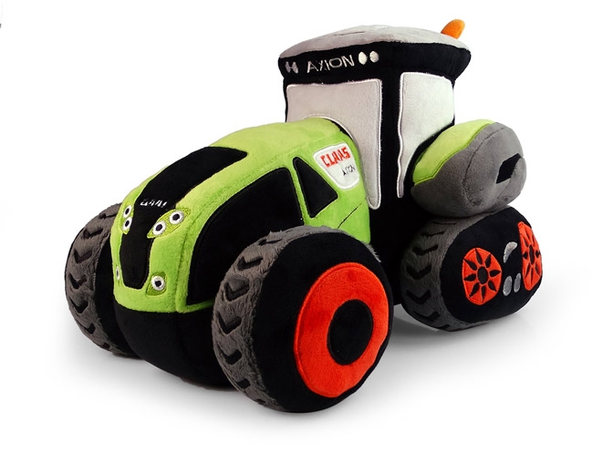 UH Kids Claas Axion with Half Tracks Tractor Soft Plush Toy UHK1141