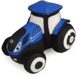 UH Kids Blue New Holland T7 Tractor - Small size - Plush Toy UHK1156 - New