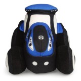 UH Kids Blue New Holland T7 Tractor - Small size - Plush Toy UHK1156 - New