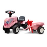 New Holland Tractor by Falk W/Trailer, Rake & Shovel, Stickers for Toddlers 1-3Y FA288C
