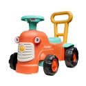 Kubota Push Walker Ride-on Tractor by Falk with Storage & Horn, Push Bar for Ages 1-3 FA960