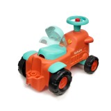 Toddler Push Walker Ride-on Toy Ferguson Tractor with Storage Compartment & Horn for Ages 1-3 FA951