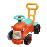 Toddler Push Walker Ride-on Toy Ferguson Tractor with Storage Compartment & Horn for Ages 1-3 FA951