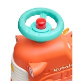 Toddler Push Walker Ride-on Toy Ferguson Tractor with Storage Compartment & Horn for Ages 1-3 FA951