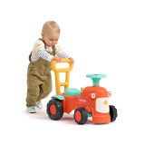 Toddler Push Walker Ride-on Toy Ferguson Tractor with Storage Compartment & Horn for Ages 1-3 FA951