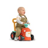 Toddler Push Walker Ride-on Toy Ferguson Tractor with Storage Compartment & Horn for Ages 1-3 FA951