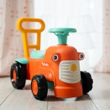 Toddler Push Walker Ride-on Toy Ferguson Tractor with Storage Compartment & Horn for Ages 1-3 FA951