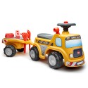 Toddler Push Ride-on Truck "Super Builder" with Trailer & Sand Playset for Kids Ages 1-3 FA706C