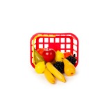 Basket of 12 assorted Fruits, Play Food Set, Daycare-Preschool Educational Toys for Toddlers/Kids from +2 years LAP53831