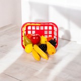 Basket of 12 assorted Fruits, Play Food Set, Daycare-Preschool Educational Toys for Toddlers/Kids from +2 years LAP53831