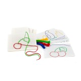 Kids String Art Lacing Board Craft Kit for Early Learning Creativity Ages 3+ LAP40365