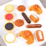 12-Piece Realistic Pastry Play Food Set, Pretend Bakery Toys for Kids 2+ LAP41092