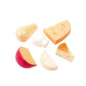 Pretend Cheese Play Food Set with 6 Realistic Pieces for Toddlers Ages 2+ LAP41082