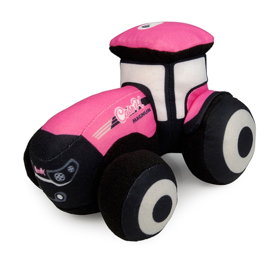 Case IH Magnum Pink Tractor Plush Toy Small Size UHK1150