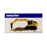 Universal Hobbies 1:50 Scale Komatsu PC210LC-11 With Hammer Drill Excavator Diecast Replica UH8140