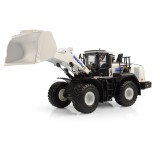 Universal Hobbies 1:50 Scale Komatsu WA475-10 Large Wheel Loader Diecast Replica - Limited Edition in White Version - UH8182