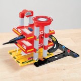 Paradiso Toys City Garage with 3 Levels compatible Hot Wheels Vehicles PT00144