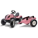 Country Star tractor with trailer by Falk, Ride-on Toys for Kids ages 3+ FA1058AB