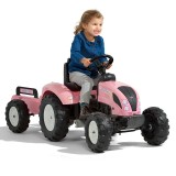 Country Star tractor with trailer by Falk, Ride-on Toys for Kids ages 3+ FA1058AB