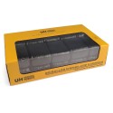 Universal Hobbies 1:32 Scale Pack of 20 Black Wrapped Square Silage Bales UH6882