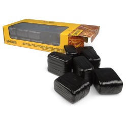 Universal Hobbies 1:32 Scale Pack of 20 Black Wrapped Square Silage Bales UH6882