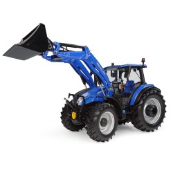 Universal Hobbies 1:32 scale New Holland T5.120 Tractor with Front Loader Diecast Replica UH6874