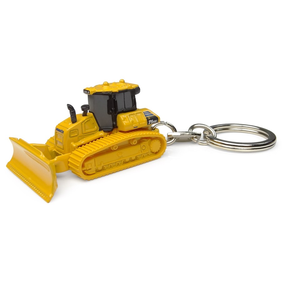 Universal Hobbies Komatsu D71 Pxi Bulldozer Metal Keychain UH5897
