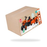 Kubota M7171 Pedal Tractor Ride-On by Falk with Detachable Trailer for Kids ages 2+ FA2065AB
