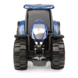 New Holland T7.300 Blue Power Tractor Metal Keychain Universal Hobbies UH5887