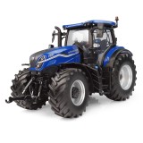 New Holland T7.210 "Dynamic Blue" Tractor 1:32 Diecast Farm Model Replica Universal Hobbies UH6810