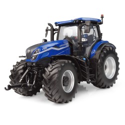New Holland T7.210 "Dynamic Blue" Tractor 1:32 Diecast Farm Model Replica Universal Hobbies UH6810