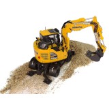 Komatsu PW138MR-11 Wheeled Excavator, 1:50 Diecast Construction Replica, Universal Hobbies UH8190